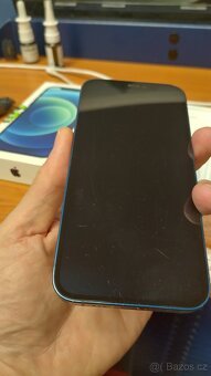 Apple iPhone 12 64GB Blue, pěkný stav,baterie 87%,zár.12mes - 8