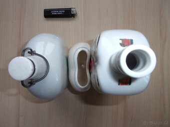 3x STARÝ PORCELÁN A KERAMIKA Z LÁZNÍ - K. VARY, MAR. LÁZNĚ - 8