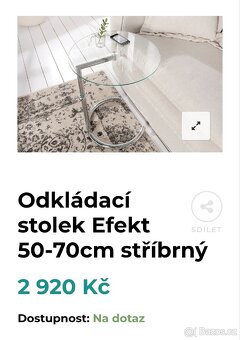 Odkládací designové stolky - 8