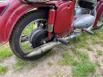 Jawa 350 / 354 kývačka r.v. 1956 s doklady - 8