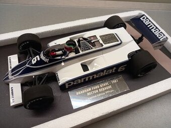 F1 BRABHAM FORD BT49C HECTOR REBAQUE 1981 MINICHAMPS 1:18 - 8