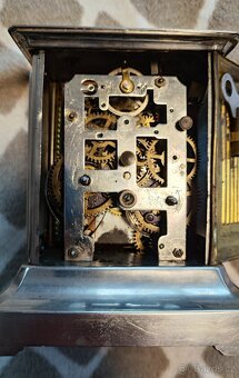 TOP starožitný luxusní budík Joker s hracím strojkem - 8