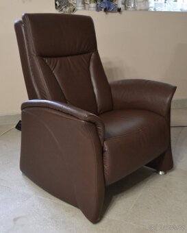 Kožená sedací souprava 3+1, elektrické polohování. TOP - 8