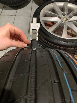 Alu kola Škoda R18 5X112 NOVÉ LETNÍ PNEU 225/40 R18 ALARIS - 8