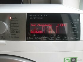 LUXUSNÍ PRAČKA AEG-9KG,NEJVYŠŠÍ MODEL 9,tř.A+++,PARNÍ PROGRA - 8