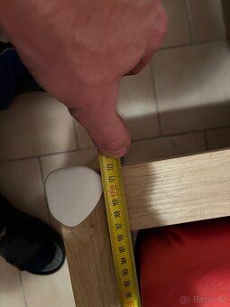 Manželská postel 160cm+ rošty+ 2x matrace - 8