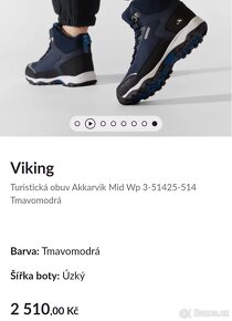 Viking kotníkové i na slabší zimu s Gore-Texem - 8