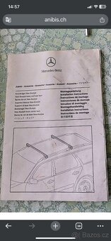 Príčníky Mercedes S 203 originál - 8