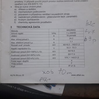 SVÁŘEČKA CO2 HOMER MG 150 - 8