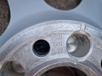 AUDI - ORIGINÁL AL.KOLA+4xZIMNÍ PNEU CONTINENTAL 235/65R17 - 8