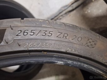 Letní pneu dvourozměr, 2x235/35/20 a 2x265/35/20 Michelin - 8