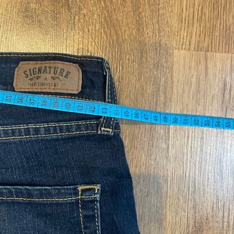 Džínové kraťasy Levis boot cut velikosti L-XL - 8
