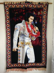 Elvis Presley historický koberec z USA - pro sběratele NOVÝ - 8