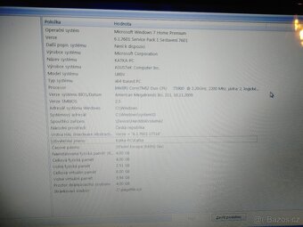 Assus U80V 1 TB disk, 4GB ram-Aktualizovane, Instalovane VSE - 8