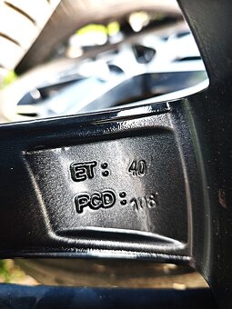 Alu kola 5x108 R17 ET40, 225/55 R17 101 V XL - 8