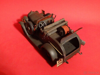 Hausser Elastolin Telefon Kübelwagen měřítko 7,5 cm - 8