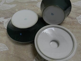 Stylová porcelánová Váza a Dóza Brusel Royal Dux - 8