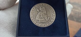Stříbrný tolar 1574 Maxmilián II. - 8