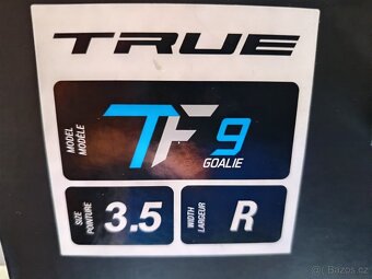 Brankářské brusle TRUE tf9 3.5 - 8