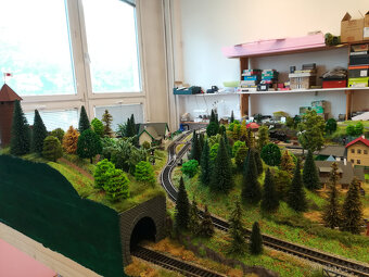 Kolejiště H0 220 x 120(150) cm - 8