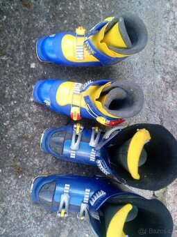 Lyže , lyžařské boty ,Lyžařské hole - 8