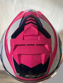 Integrální helma LS2 FF800 STORM Techy Gloss White Pink - 8