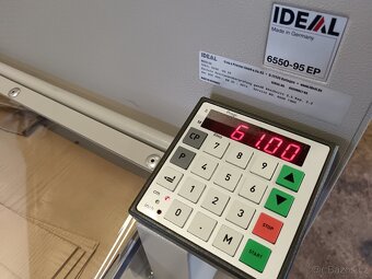 Stohová řezačka PAPÍRU DÝHY KARTONU- IDEAL, nůžky, střihač - 8