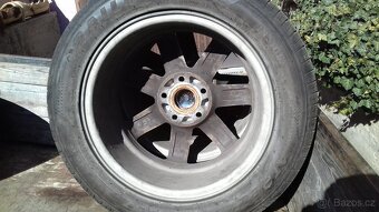 VW Passat sada 5x112 alu 6,5Jx16" + letní pneu 215/55/16 - 8