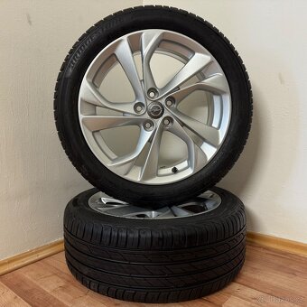 OPEL ASTRA K 5x105 R17 ET44+LETNÍ 225/45R17 7,5mm - 8