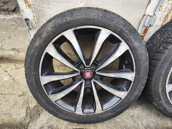17"zimní alu sada 5x98 origo Fiat Tipo 500L Alfa Romeo - 8