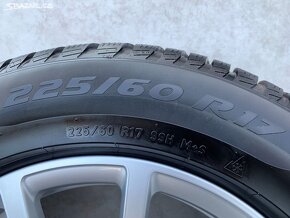 Originální kola AUDI A6 5x112 R17 ZIMNÍ PNEU č.H17 - 8