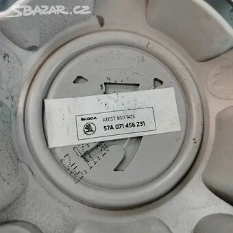Originální poklice Škoda 16" 4 kusy - 8