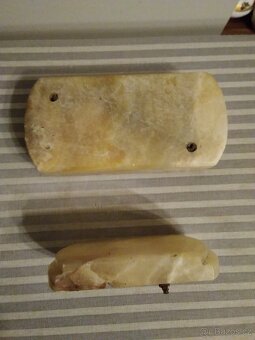 Starý historický mramorový kalamář. - 8