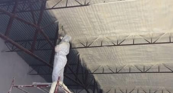 Pěnová foukaná izolace Supafil anhydritový potěr - 8