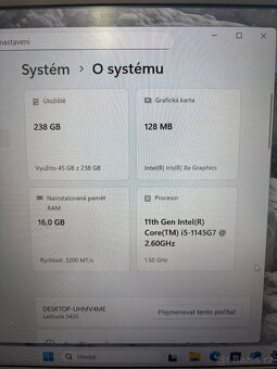Dell Latitude 5420 – i5, 16 GB RAM, SSD, Win 11 Pro - 8