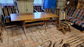 Židle+stůl retro - 8