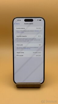 iPhone 15 Pro Max 512 GB Blue Titanium - Záruka - 8