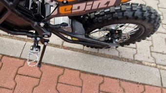 Elektrická motorka MRM eDIRT 2000W 60V oranžová kola 14/12 B - 8