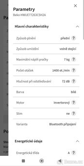Pračka Beko - 8