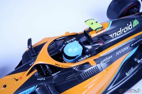 McLaren MCL36 Lando Norris 2022, 1:18 Solido - 8