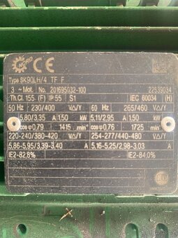 Elektromotor s chlazením a převodovkou - 8