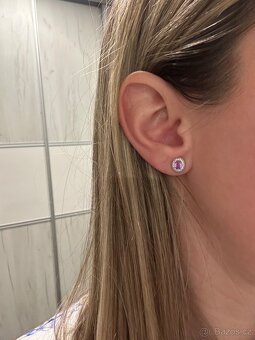 Set Alo Diamonds naušnice + řetízek - 8