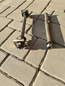 Yamaha tt600 r kyvná vidlice + osa kyvky a zadního kola - 8