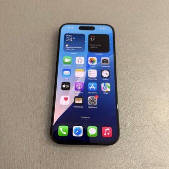 iPhone 15 Pro 128GB modrý titan, pěkný stav, rok záruka - 8