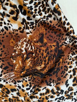 Leopard šaty, vel neuvedena cca S-M - 8
