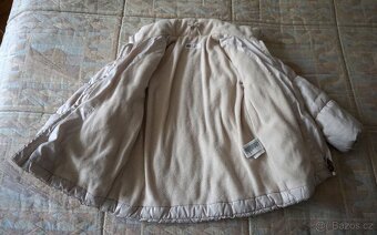 Dětská dívčí béžová zimní bunda vel.110 zn.H&M - 8