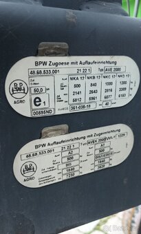 Třístranný návěs WTC písečná 3,5t - 8
