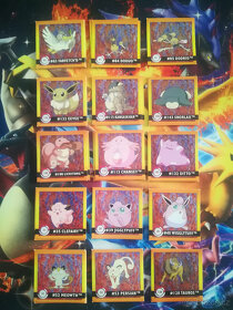 Pokemon ArtBox samolepky z 1999 NINTENDO - 8