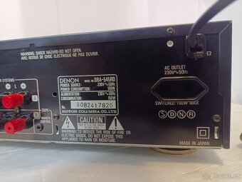 DENON DRA-545 RD zesilovač s rádiem - 8