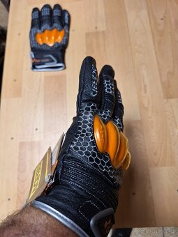 Kožené rukavice na motorku Acerbis KTM vel XXXL - 8